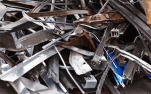 Ferrous Scrap Metal Recycling Process